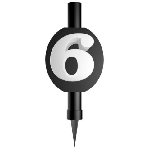 Fontanna do tortu, z cyfrą 6, 12cm Amscan / Anagram Fontanna do tortu, z cyfrą 6, 12cm Amscan / Anagram