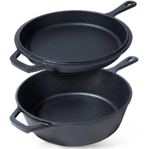 Garnek z patelnią żeliwne CAST LINE 24 cm / 3,5 l Garnek z patelnią żeliwne CAST LINE 24 cm / 3,5 l
