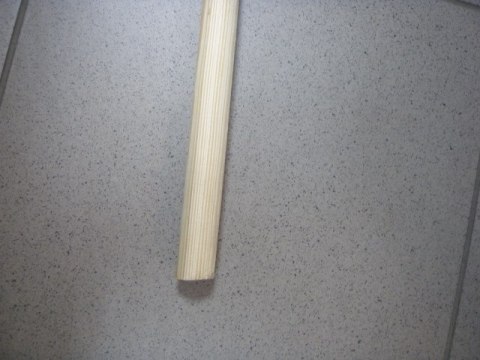 Kij drewniany 150cm bez gwintu Kij drewniany 150cm bez gwintu
