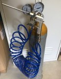 Pro Reduktor pistolet i manometr do butli z helem, do dmuchania balonów Flowballoons