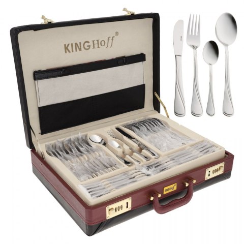 SZTUĆCE KiNGHOFF 72 ELE. POŁYSK KH-3504 SZTUĆCE KiNGHOFF 72 ELE. POŁYSK KH-3504