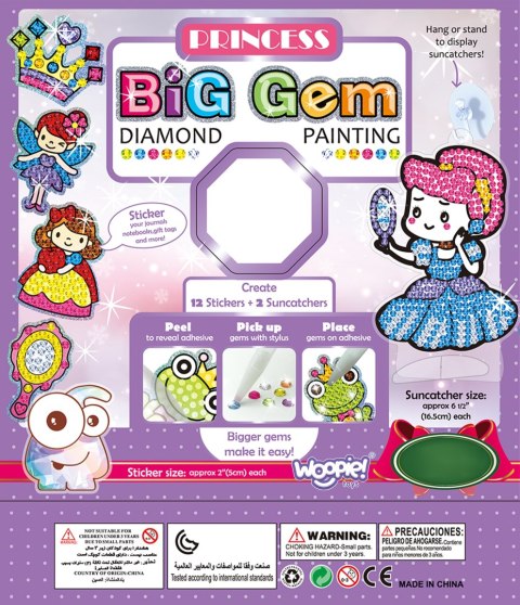 WOOPIE ART&FUN Haft Diamentowy Malowanie Mozaika 5D WOOPIE ART&FUN Haft Diamentowy Malowanie Mozaika 5D