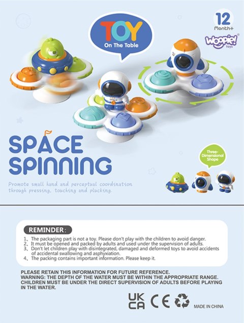 WOOPIE BABY Kosmiczny Spinner Pop-it Zabawka Sensoryczna Wymienne 3 szt. WOOPIE BABY Kosmiczny Spinner Pop-it Zabawka Sensoryczna Wymienne 3 szt.