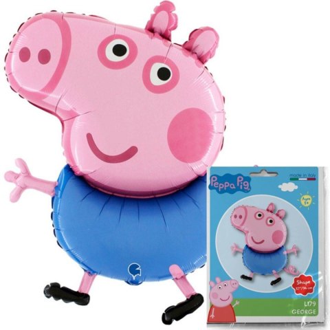 Balon Foliowy Świnka George, Peppa 90 cm Grabo Balon Foliowy Świnka George, Peppa 90 cm Grabo