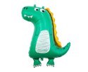 Balon Foliowy Zielony Dinozaur (rysunkowy) 89 cm Godan