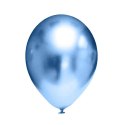 Balony lateksowe Chrome Niebieskie, 30cm, 50 szt. Flowballoons