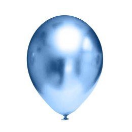 Balony lateksowe Chrome Niebieskie, 30cm, 50 szt. Flowballoons
