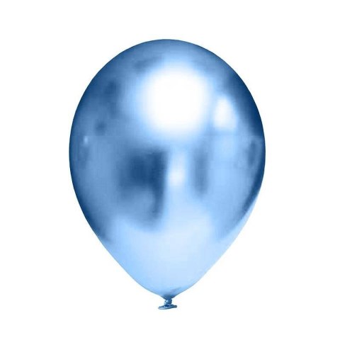 Balony lateksowe Chrome Niebieskie, 30cm, 50 szt. Flowballoons Balony lateksowe Chrome Niebieskie, 30cm, 50 szt. Flowballoons