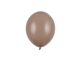 Balony lateksowe Strong, Pastel Cappuccino, 12cm, 100 szt. Partydeco