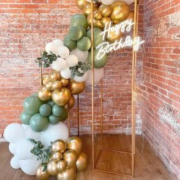 Balony lateksowe białe 12,5 cm, 100 szt. Flowballoons