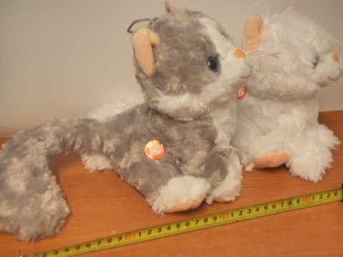 Kot pluszowy z dźwiękiem K0966 Kot pluszowy z dźwiękiem K0966