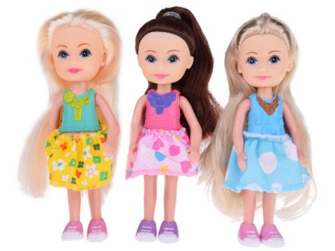 Mini laleczki do zabawy lalka 12 cm 6szt ZA4755 Mini laleczki do zabawy lalka 12 cm 6szt ZA4755