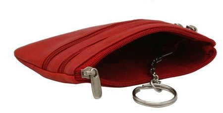 Skórzane etui na klucze K001-AGN-5229 RED Skórzane etui na klucze K001-AGN-5229 RED