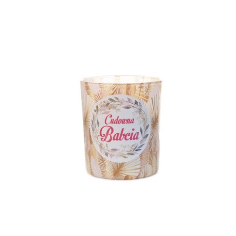 Świeczka o zapachu wanilii Cudowna Babcia. 90 g Świeczka o zapachu wanilii Cudowna Babcia. 90 g