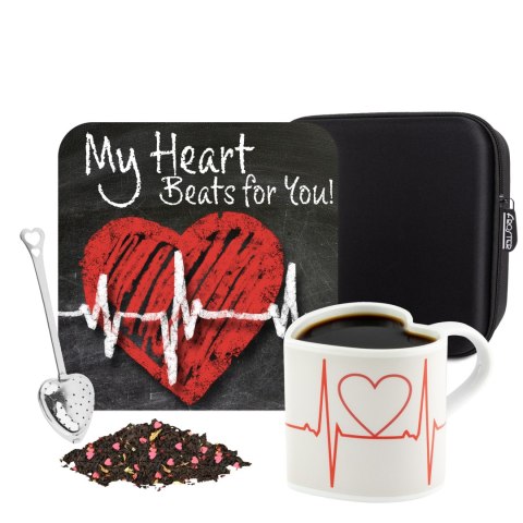 Zestaw Prezentowy dla Zakochanych - My Heart Beats for You Zestaw Prezentowy dla Zakochanych - My Heart Beats for You