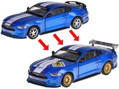 Zestaw metalowe auto TUNING licencjonowane Ford Mustang GT 1:42 ZA5057 Zestaw metalowe auto TUNING licencjonowane Ford Mustang GT 1:42 ZA5057
