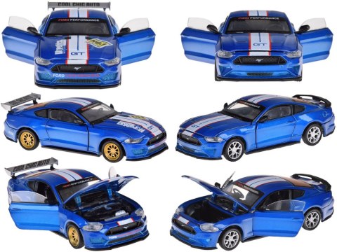 Zestaw metalowe auto TUNING licencjonowane Ford Mustang GT 1:42 ZA5057 Zestaw metalowe auto TUNING licencjonowane Ford Mustang GT 1:42 ZA5057