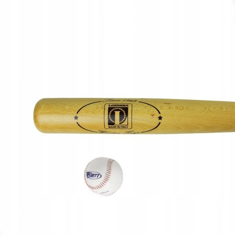 Drewniany Kij Baseballowy LONDERO 75 cm z Piłką do Baseballa Drewniany Kij Baseballowy LONDERO 75 cm z Piłką do Baseballa