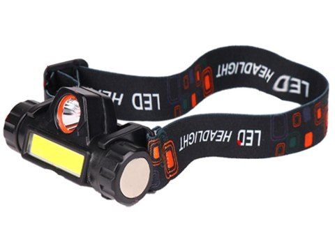 Latarka czołowa cob 4w1 lampka czołówka z magnesem 08311 Latarka czołowa cob 4w1 lampka czołówka z magnesem 08311