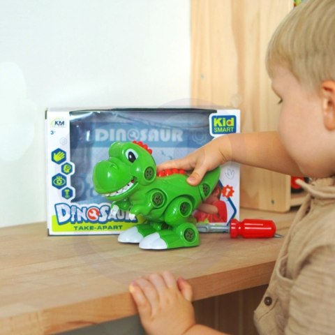 WOOPIE Dinozaur Do Skręcania Zestaw Konstrukcyjny + Śruborkęt WOOPIE Dinozaur Do Skręcania Zestaw Konstrukcyjny + Śruborkęt