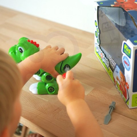 WOOPIE Dinozaur Do Skręcania Zestaw Konstrukcyjny + Śruborkęt WOOPIE Dinozaur Do Skręcania Zestaw Konstrukcyjny + Śruborkęt