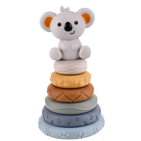 WOOPIE Zestaw Edukacyjna Piramdka Koala 2w1 Gryzak WOOPIE Zestaw Edukacyjna Piramdka Koala 2w1 Gryzak