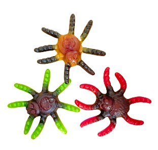 Żelki TARANTULE owocowe Halloween Trolli 75szt. x 13g Żelki TARANTULE owocowe Halloween Trolli 75szt. x 13g