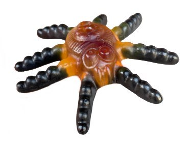 Żelki TARANTULE owocowe Halloween Trolli 75szt. x 13g Żelki TARANTULE owocowe Halloween Trolli 75szt. x 13g