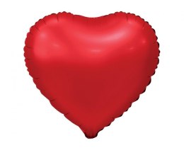 Balon Foliowy Czerwone Matowe Serce 46 cm Flowballoons