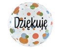 Balon foliowy Dziękuję, podziękowania 46cm Godan