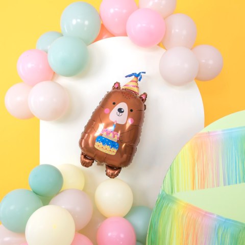 Balon foliowy Miś Urodzinowy 44,5 x 78,5 cm Flowballoons Balon foliowy Miś Urodzinowy 44,5 x 78,5 cm Flowballoons