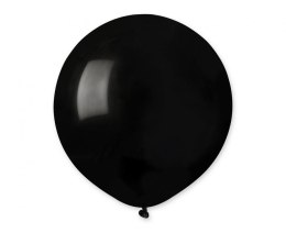 Balony Lateksowe Gemar Czarne Pastel G110, 48cm, 25 szt. Gemar