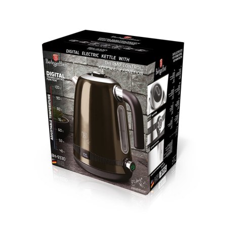 CZAJNIK ELEKTRYCZNY 1.7L Z REGULACJĄ TEMPERATURY BERLINGER HAUS SHINY BLACK BH-9330 CZAJNIK ELEKTRYCZNY 1.7L Z REGULACJĄ TEMPERATURY BERLINGER HAUS SHINY BLACK BH-9330