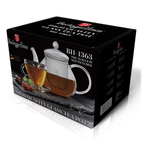 DZBANEK SZKLANY Z ZAPARZACZEM 1000ml BERLINGER HAUS BH-1363 DZBANEK SZKLANY Z ZAPARZACZEM 1000ml BERLINGER HAUS BH-1363