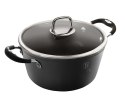 GARNEK TYTANOWY 28cm 6.1L BERLINGER HAUS BLACK PROFESSIONAL LINE BH-6124
