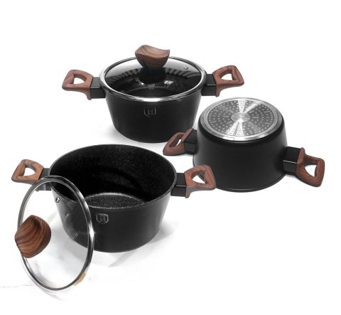 GARNKI BERLINGER HAUS EBONY ROSEWOOD 15 ELE BH-1537 GARNKI BERLINGER HAUS EBONY ROSEWOOD 15 ELE BH-1537