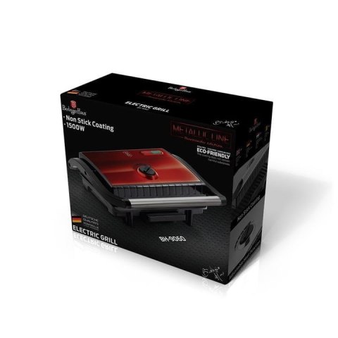 GRILL ELEKTR. 1500W BERLINGER HAUS BURGUNDY BH-9060 GRILL ELEKTR. 1500W BERLINGER HAUS BURGUNDY BH-9060