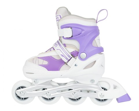 Łyżworolki 2w1 SPARTAN Purple-White Inliner (34-37) Łyżworolki 2w1 SPARTAN Purple-White Inliner (34-37)
