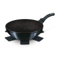 PATELNIA GRANITOWA / WOK 30CM BERLINGER HAUS METALLIC LINE AQUAMARINE BH-6114