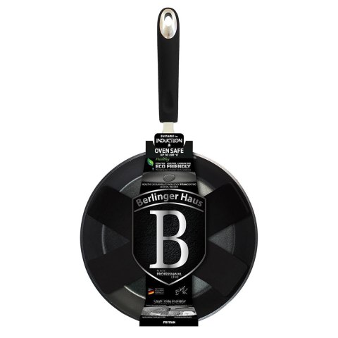 PATELNIA TYTANOWA 28cm BERLINGER HAUS BLACK PROFESSIONAL LINE BH-6117 PATELNIA TYTANOWA 28cm BERLINGER HAUS BLACK PROFESSIONAL LINE BH-6117