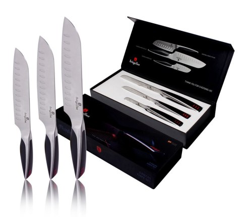 ZESTAW 3 NOŻY SANTOKU BERLINGER HAUS PHANTOM BH-2024 ZESTAW 3 NOŻY SANTOKU BERLINGER HAUS PHANTOM BH-2024