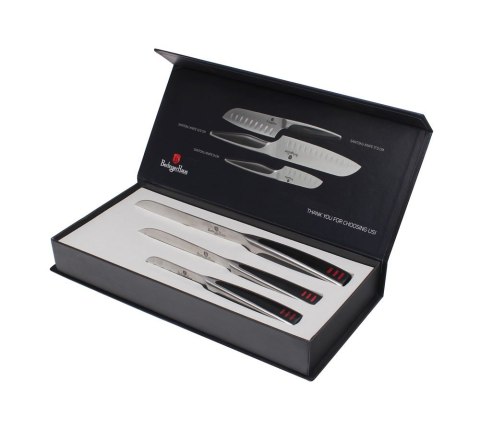 ZESTAW 3 NOŻY SANTOKU BERLINGER HAUS PHANTOM BH-2024 ZESTAW 3 NOŻY SANTOKU BERLINGER HAUS PHANTOM BH-2024