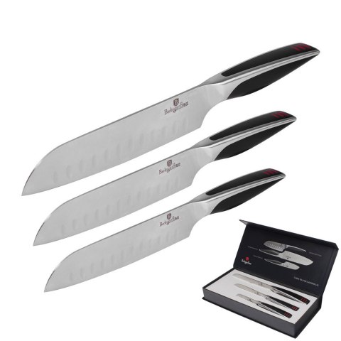 ZESTAW 3 NOŻY SANTOKU BERLINGER HAUS PHANTOM BH-2024 ZESTAW 3 NOŻY SANTOKU BERLINGER HAUS PHANTOM BH-2024