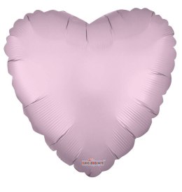 Balon Foliowy Serce, Różowy Mat, 46 cm Kaleidoscope