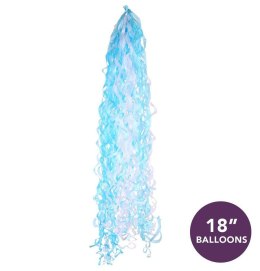 Frędzle w niebieskich kolorach, na balony 18 cali Kaleidoscope