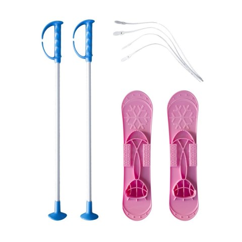 Narty z Kijkami dla Dzieci Zjazdowe Lekkie Solidne Wytrzymałe MARMAT 42 cm Narty z Kijkami dla Dzieci Zjazdowe Lekkie Solidne Wytrzymałe MARMAT 42 cm