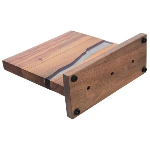 Stojak na Noże Drewniany Magnetyczny Dwustronny Solidny ORION 24 x 9,5 cm Stojak na Noże Drewniany Magnetyczny Dwustronny Solidny ORION 24 x 9,5 cm