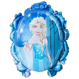 Balon Foliowy Frozen, Kraina Lodu, Dwustronny, Lustro, Anna i Elsa , 45 × 59 cm Amscan / Anagram
