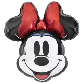 Balon Foliowy - Głowa Myszki Minnie, 61cm Amscan / Anagram