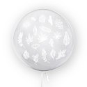 Balon przezroczysty Liście, 45cm Tuban